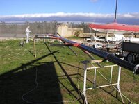 Racing boats rigging