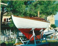 The Folkboat has been completely restored